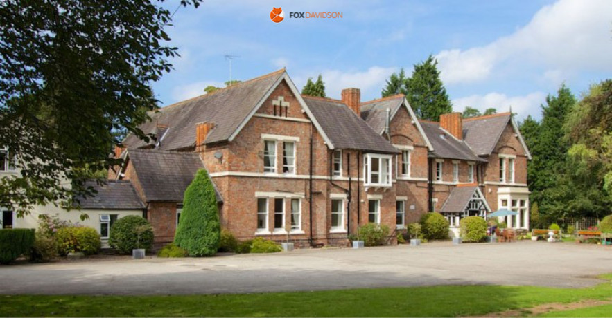 care home finance secured by commercial mortgage brokers Fox Davidson